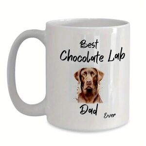 Best Chocolate‎ Lad Dad Ever 11oz. Coffee Mug Cup Great Gift NWT Brand New